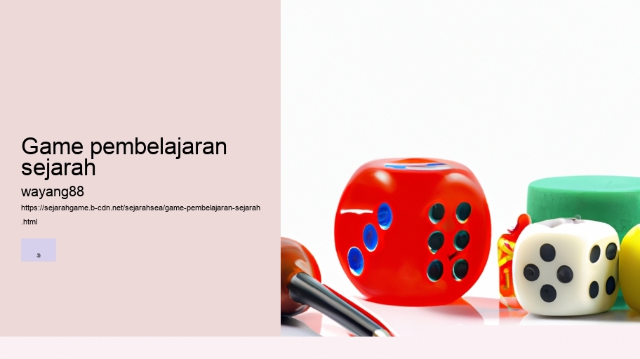 game pembelajaran sejarah
