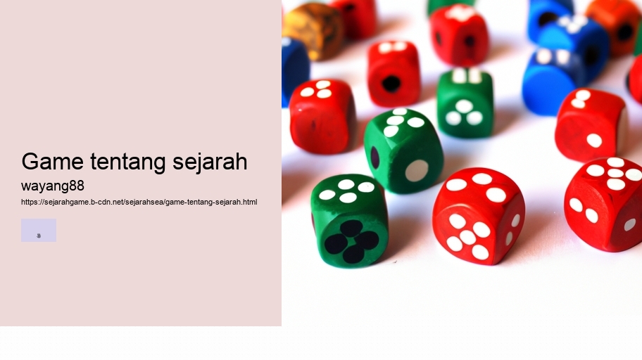 game tentang sejarah