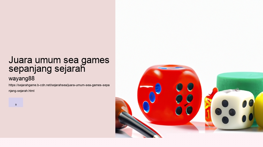 juara umum sea games sepanjang sejarah
